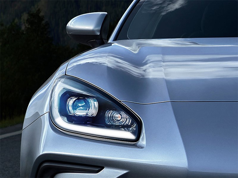 Subaru has published a photo of the second generation BRZ