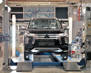 The updated Mitsubishi Pajero Sport has entered the assembly line at the Kaluga plant