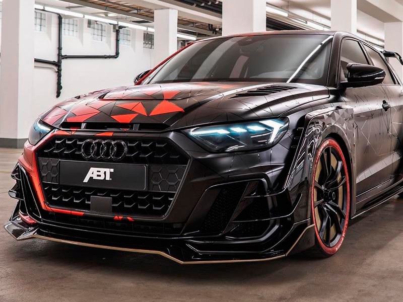 Audi A1 turned into a little villain